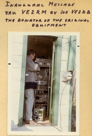 The first FM repeater in 1967